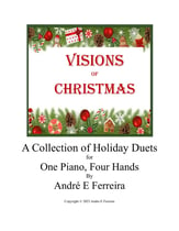 Visions of Christmas piano sheet music cover